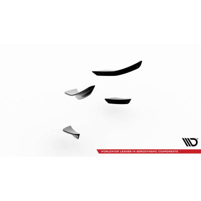 Spoiler delantero para Wings (Canards) Volkswagen Polo GTI Mk6 Facelift