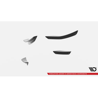 Spoiler delantero para Wings (Canards) Volkswagen Scirocco R Mk3
