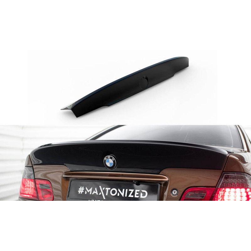 Spoiler trasero para / LID EXTENSION BMW 3 E46 COUPE  M3 CSL LOOK  (PARA PAINTING)