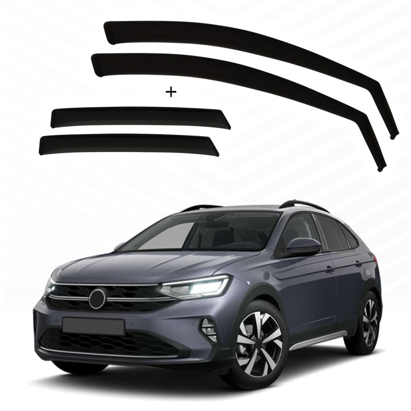Deflectores Delanteros + Traseros para VW TAIGO desde 2022 - derivabrisas