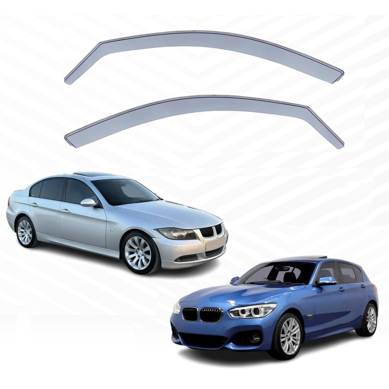 Deflectores Delanteros para BMW serie 3 | E90 | 2005 - 2011 derivabrisas