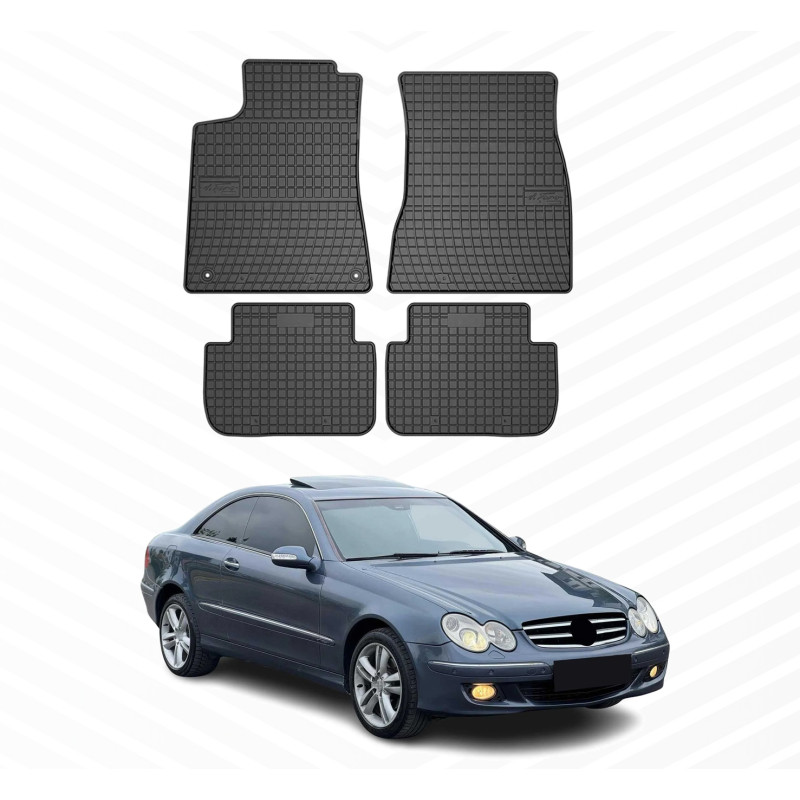ALFOMBRILLA DE GOMA PARA MERCEDES CLASE CLK | C209 | ENTRE 2002-2010
