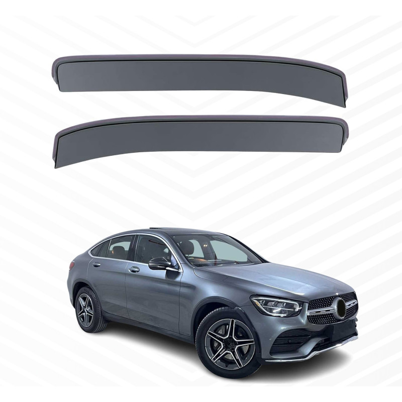 Deflectores para MERCEDES GLC | X253 | 2016+ derivabrisas (Traseros (2 pcs))