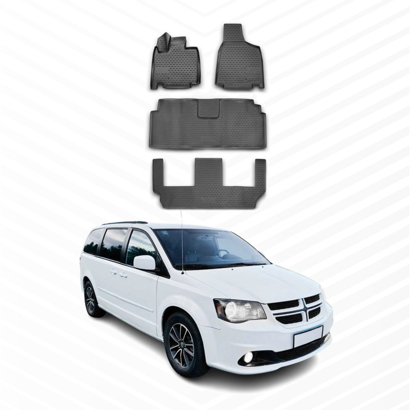 ALFOMBRILLA DE GOMA PARA DODGE GRAND CARAVAN | ENTRE 2008-2020