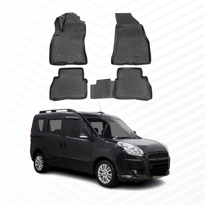 ALFOMBRILLA DE GOMA PARA FIAT DOBLO PANORAMA | ENTRE 2015-2021