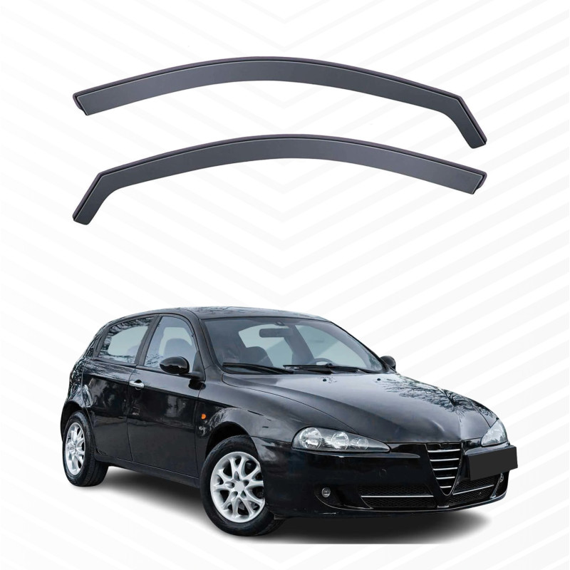 Deflectores Delanteros compatible con Alfa Romeo 147 | 2001 - 2010 derivabrisas