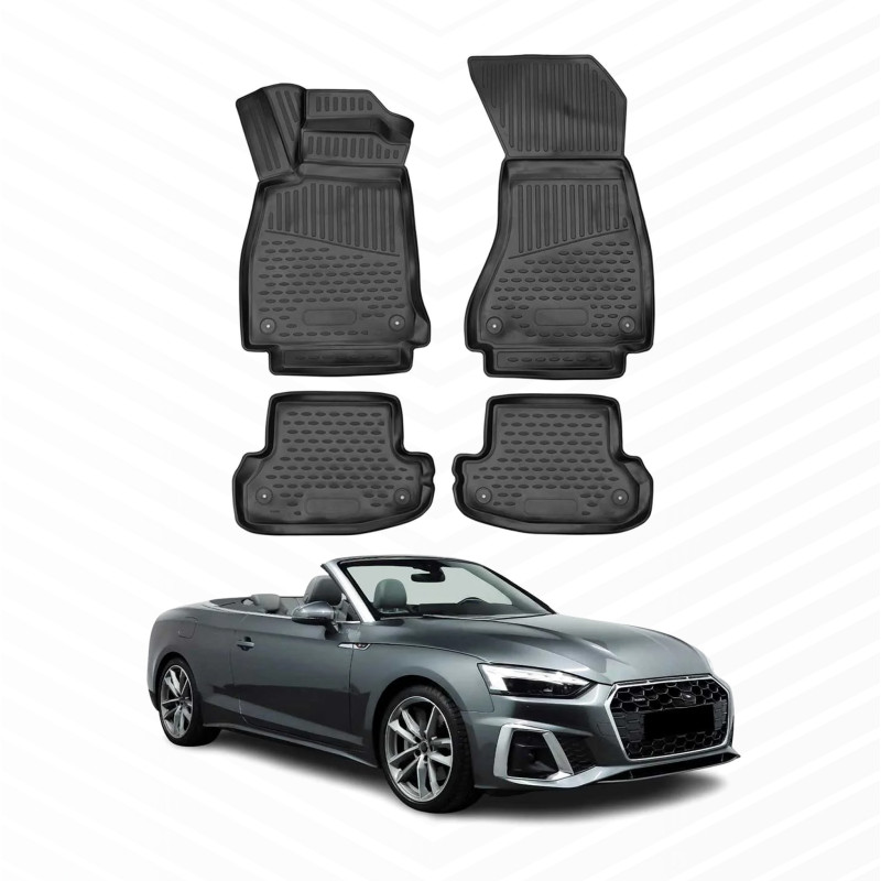 ALFOMBRILLA DE GOMA PARA AUDI A5 F5 CUPÉ CABRIOLÉ | DESDE 2016+