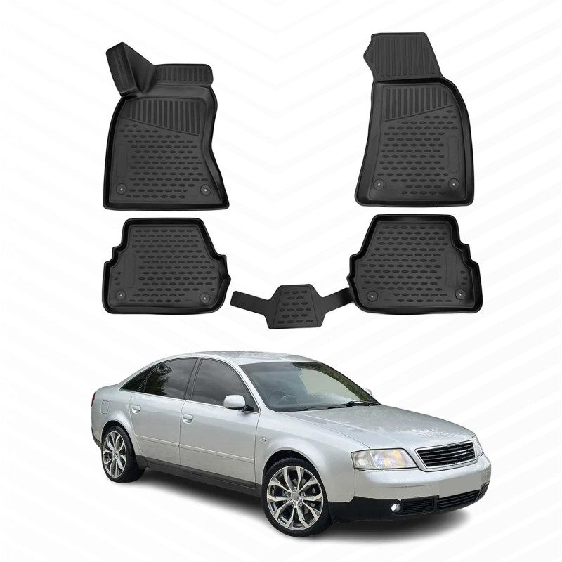 ALFOMBRILLA DE GOMA PARA AUDI A6 C5 SEDÁN FAMILIAR | ENTRE 1997-2004