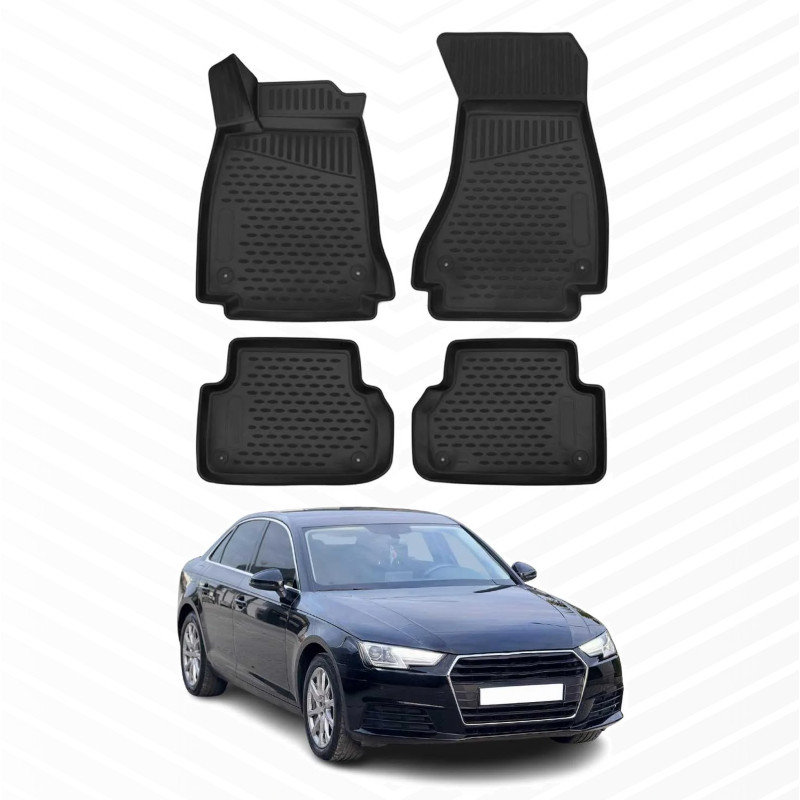 ALFOMBRILLA DE GOMA PARA AUDI A4 | B9 | SEDÁN FAMILIAR ALLROAD | DESDE 2016+
