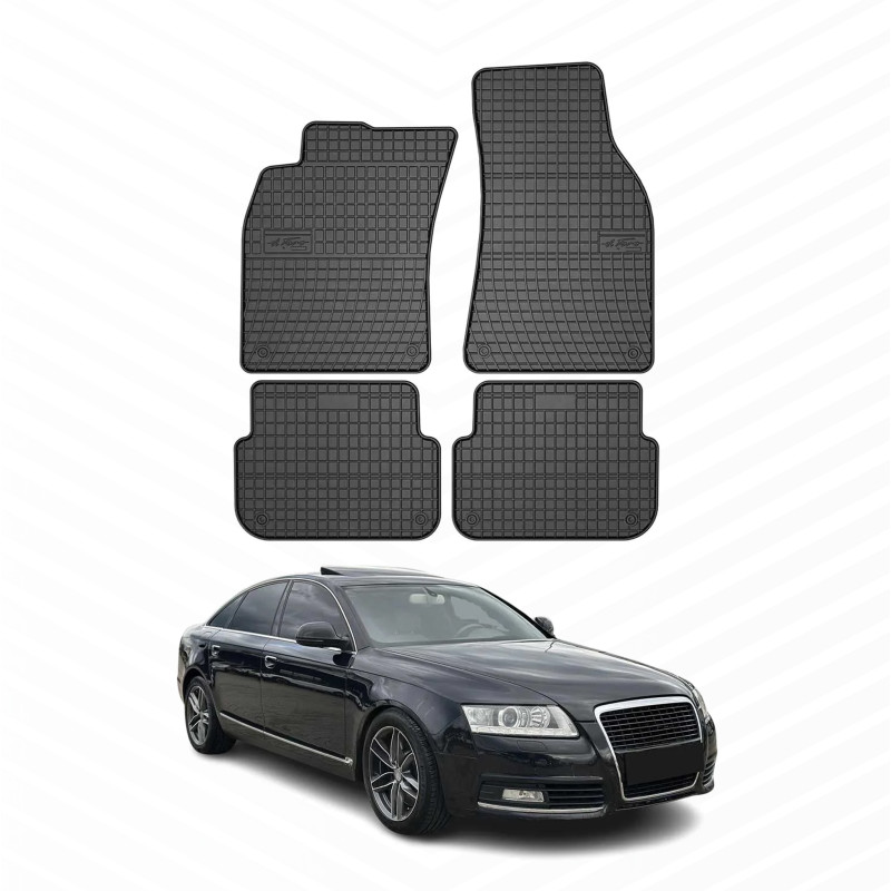 ALFOMBRILLA DE GOMA PARA AUDI A6 C6 SEDÁN FAMILIAR ALLROAD | ENTRE 2004-2008