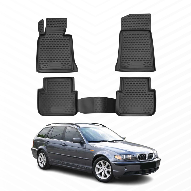 ALFOMBRILLA DE GOMA PARA BMW SERIE 3 | E46 | ENTRE 1998-2005
