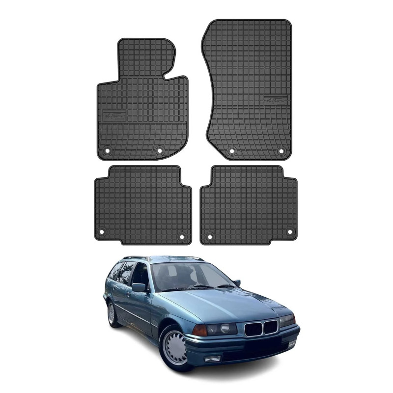 ALFOMBRILLA DE GOMA PARA BMW SERIE 3 | E36 | SEDÁN TOURING | ENTRE 1990-1998