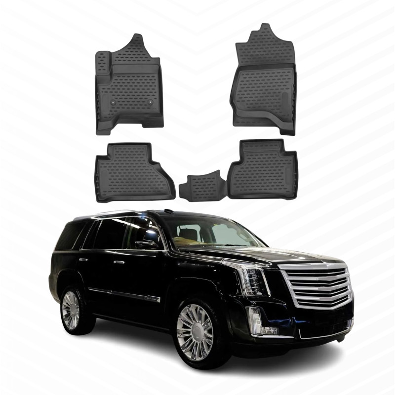 ALFOMBRILLA DE GOMA PARA CADILLAC ESCALADE ESV | ENTRE 2007-2014