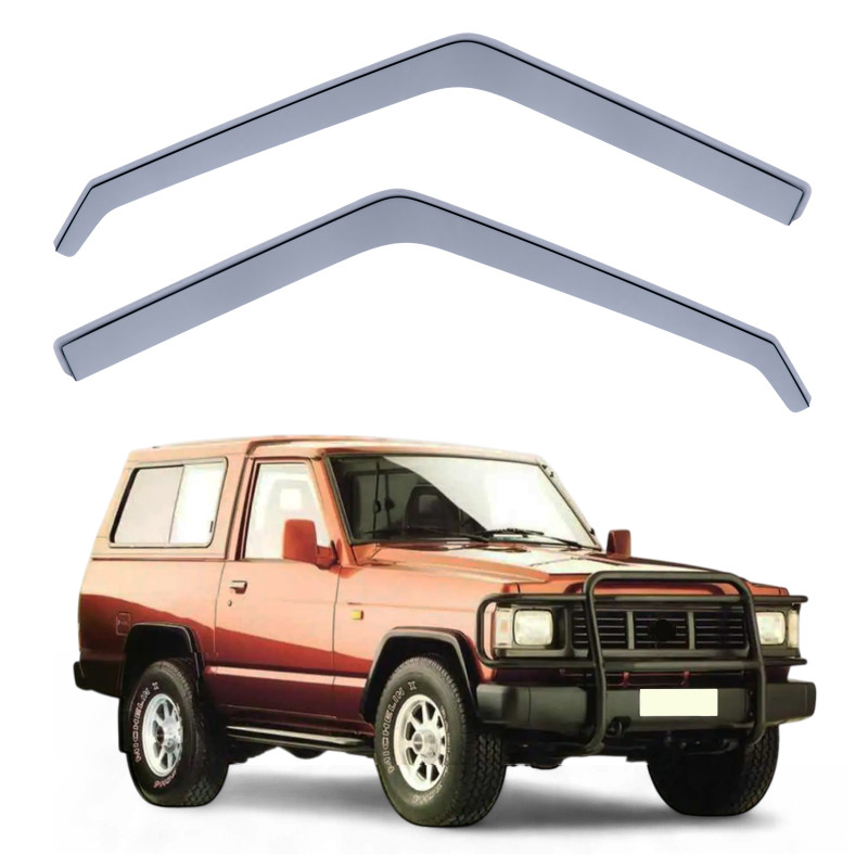 Deflectores Delanteros para NISSAN PATROL (Sin espejo retrovisor en la ventana) | 1987 - 1999 derivabrisas