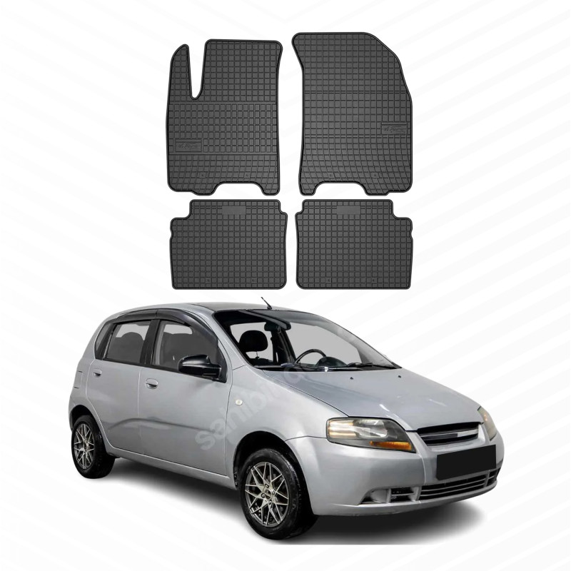 ALFOMBRILLA DE GOMA PARA CHEVROLET AVEO | T200 T250 | ENTRE 2002-2012