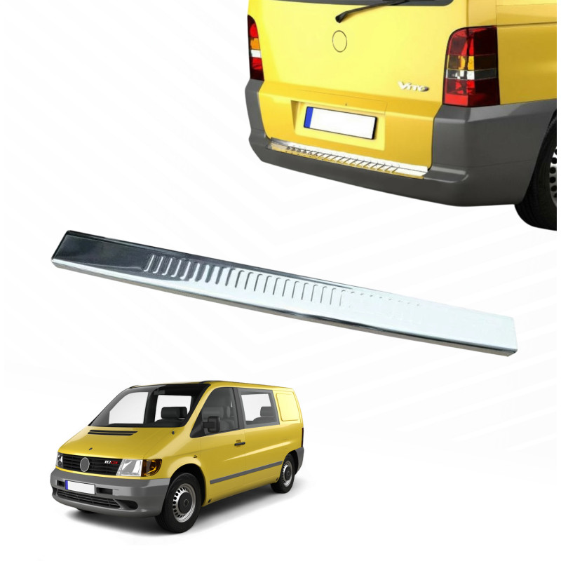 Protector Paragolpes CROMO para MERCEDES CLASE V Vito W638 | 1996-2003