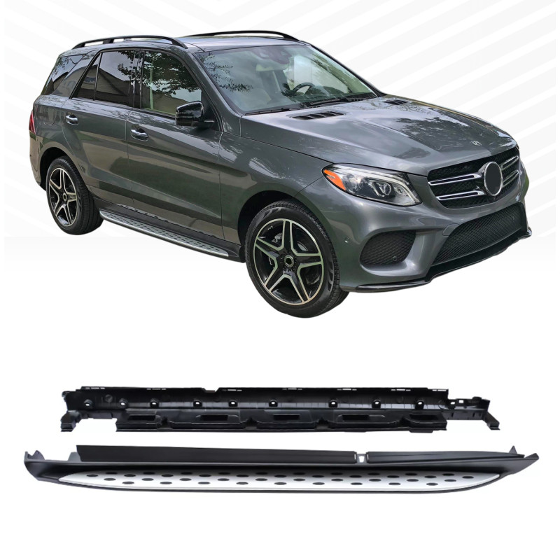 Estriberas laterales compatibles con MERCEDES ML (W166) 2011-2015 | Mercedes GLE SUV (W166) 2015-2019