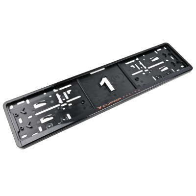 Portamatriculas para Cupra con grabado "Racing"