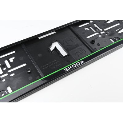 Portamatriculas para SKODA