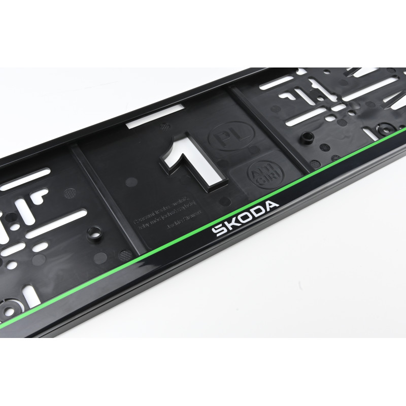 Portamatriculas para SKODA