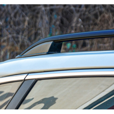 Barras de techo para LAND ROVER RANGE ROVER SPORT 2006-2013  Elegance Alu Black 2 Pcs