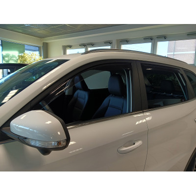 Deflectores de aire para MG ZS | 2025+ (2ª Generacion) derivabrisas