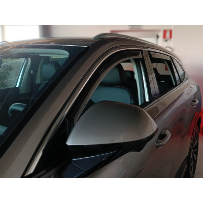 Deflectores de Aire para MG HS | 2025+ (2ª Gen) derivabrisas ahumados