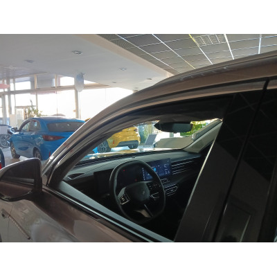 Deflectores de Aire para MG HS | 2025+ (2ª Gen) derivabrisas ahumados