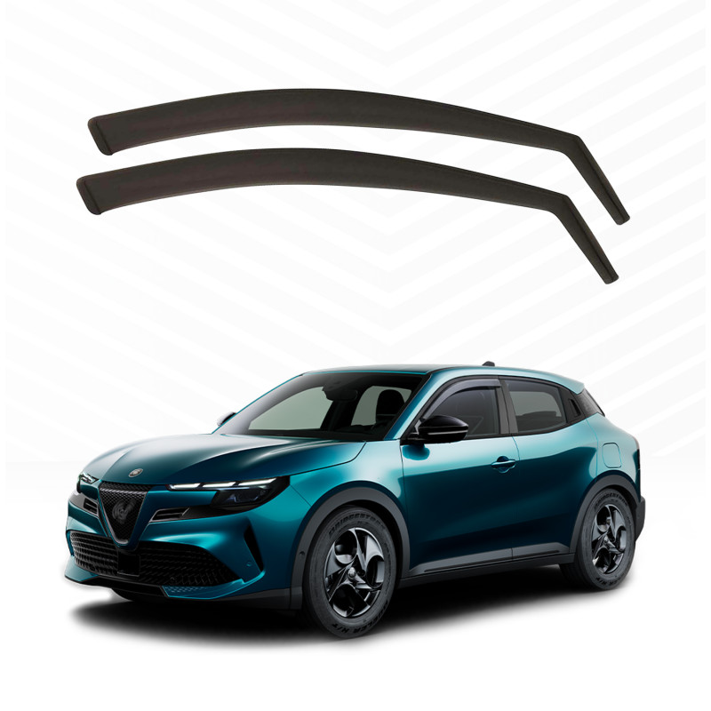 Deflectores de Aire para Alfa Romeo Junior | 2024+ derivabrisas ahumados