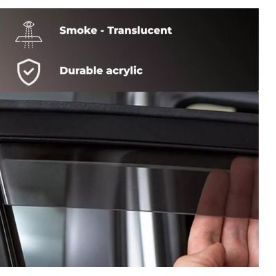 Deflectores Delanteros para SKODA KAROQ | desde 2018 - derivabrisas cortavientos