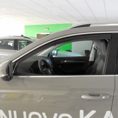 Deflectores Delanteros para SKODA KAROQ | desde 2018 - derivabrisas cortavientos