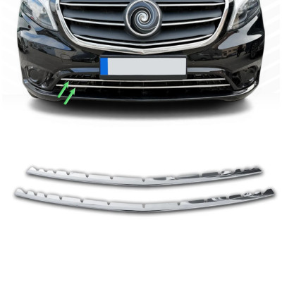 Embellecedores Cromados Frontal para MERCEDES VITO, CLASE V | W447 | 2014-2024