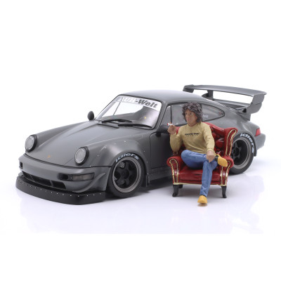 Porsche 911 (964) RWB Rauh-Welt Bodykit 2024 escala 1:18