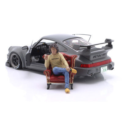 Porsche 911 (964) RWB Rauh-Welt Bodykit 2024 escala 1:18