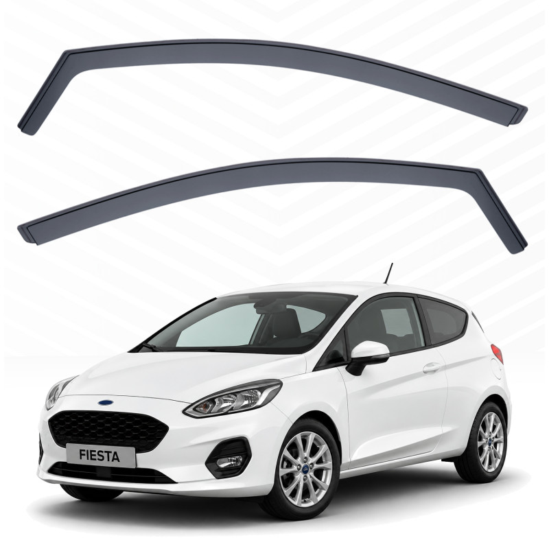 Deflectores Delanteros para FORD FIESTA | 2017-2023 (Modelo 3 puertas) - Derivabrisas