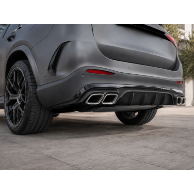 Difusor + escapes para Mercedes GLC SUV (X254) 2022+ con paquete AMG