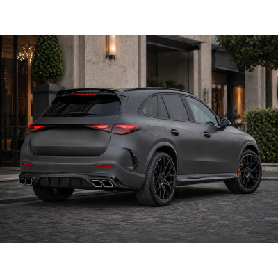 Difusor + escapes para Mercedes GLC SUV (X254) 2022+ con paquete AMG