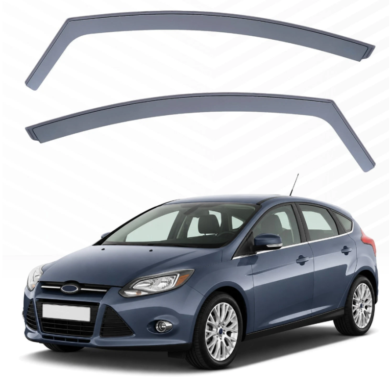 Deflectores de aire para FORD FOCUS 2011-2017 | MK3 | Modelo 5 puertas - derivabrisas delanteros