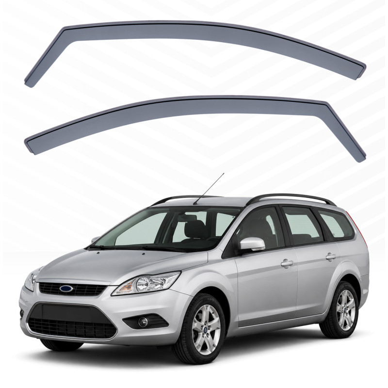 Deflectores de aire para FORD FOCUS TURNIER 2005-2010 (Familiar)  - Derivabrisas delanteros