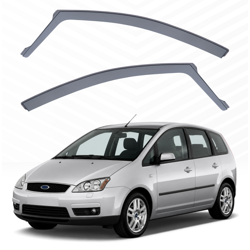 Deflectores de aire para FORD FOCUS C-MAX 2003-2010 | MK1 | Modelos 5 puertas  - Derivabrisas delanteros