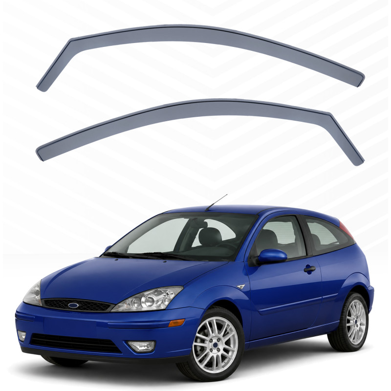 Deflectores de aire para FORD FOCUS 1998-2004 (MK1) Modelo 3 puertas - Derivabrisas