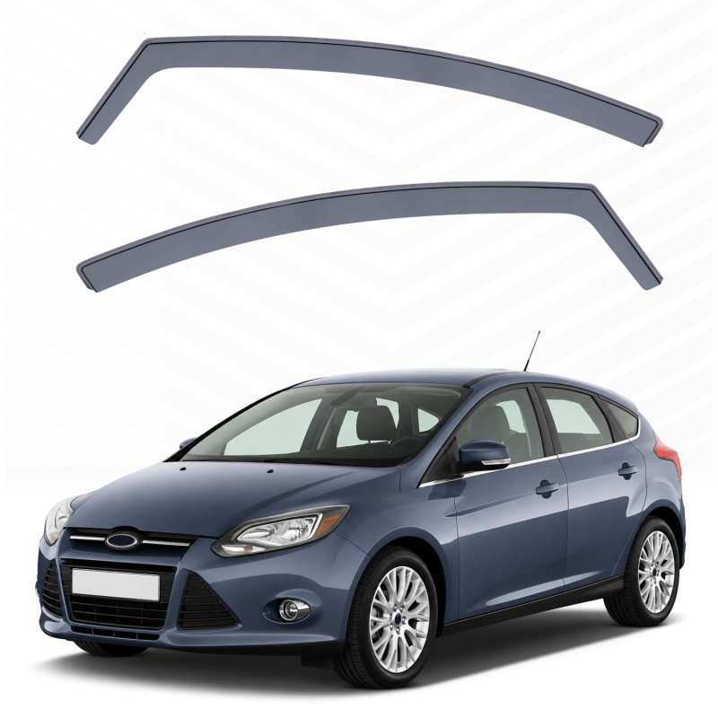 Deflectores de aire para FORD FOCUS 2011-2017 (MK3) Modelos 4/5 puertas - Derivabrisas