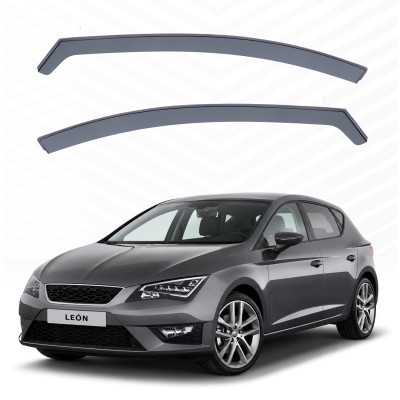 Deflectores de aire para SEAT LEON III 2012-2020  - derivabrisas