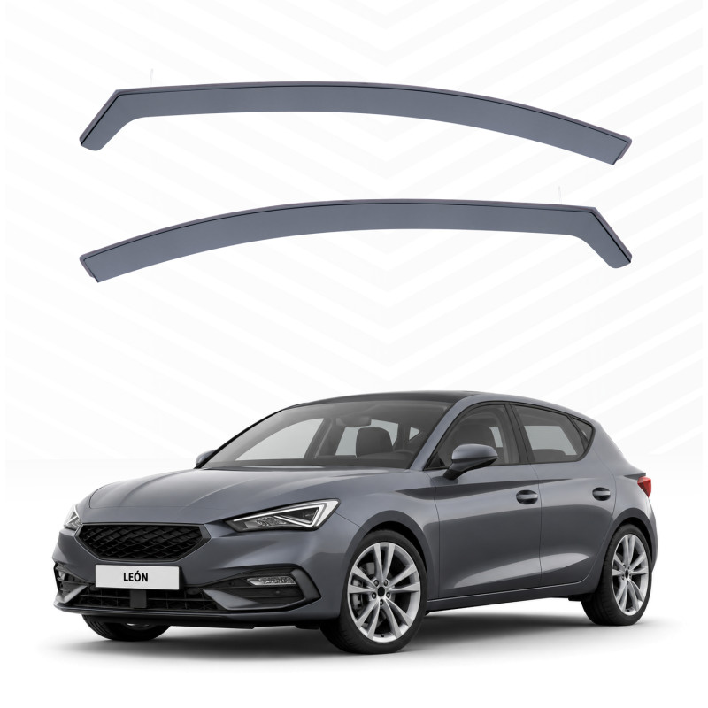 Deflectores de aire para SEAT LEON IV 2021-2026  - Derivabrisas delanteros