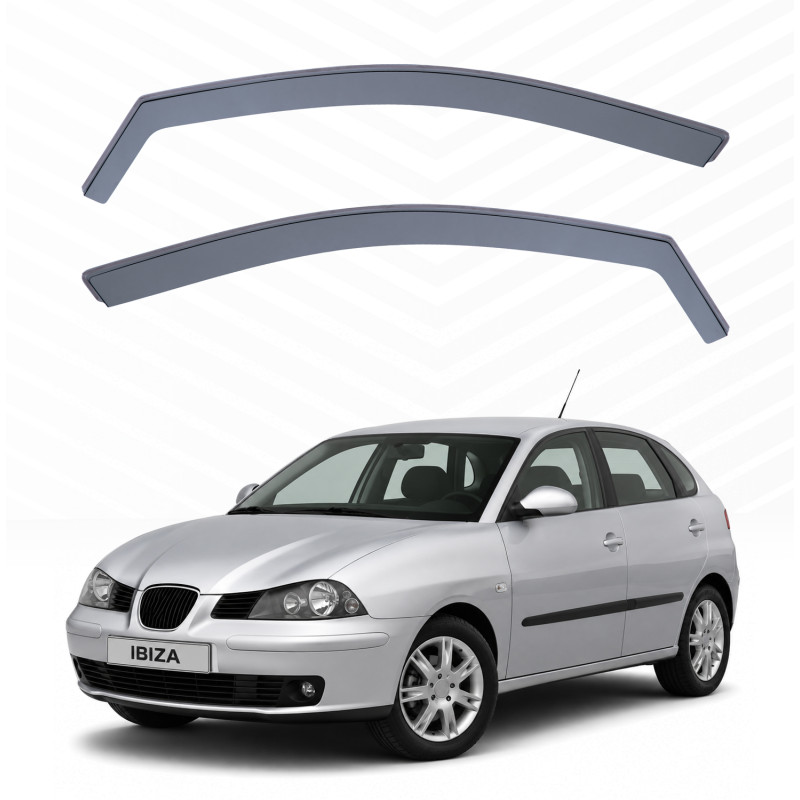 Deflectores de aire para SEAT IBIZA III 2002-2008 (Modelo 5 puertas)  - Derivabrisas