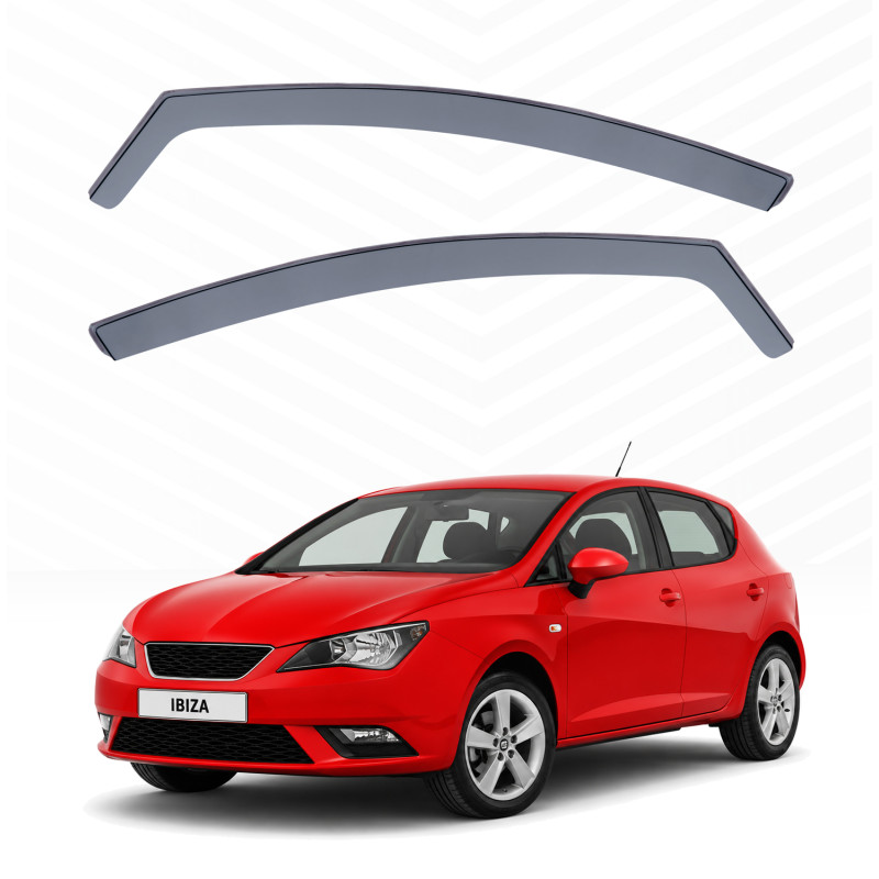 Deflectores de aire para SEAT IBIZA IV 2008-2017 (Modelo 5 puertas) - Derivabrisas