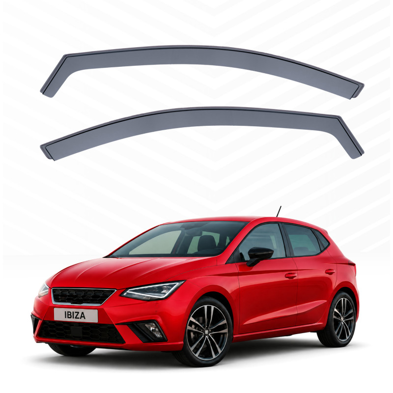 Deflectores de aire para SEAT IBIZA V 2017-2026 (Modelo 5 puertas) - Derivabrisas