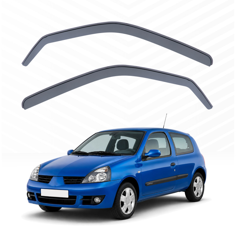 Deflectores de aire para RENAULT CLIO II 1998-2005 (Modelo 3 puertas) - derivabrisas delanteros