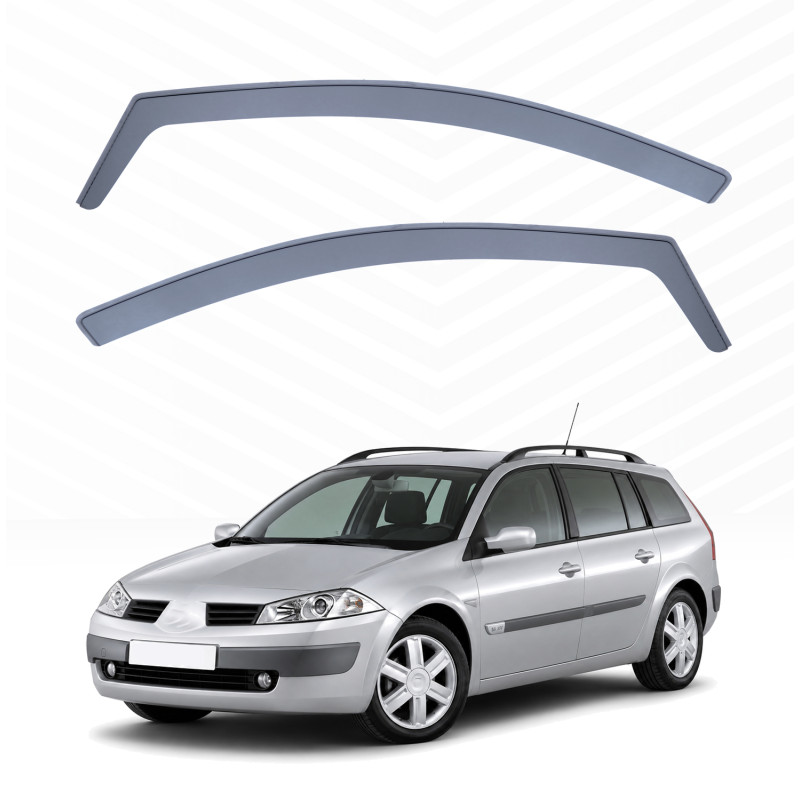 Deflectores de aire para RENAULT CLIO GRANDTOUR  2008-2013 (Modelo Familiar) - derivabrisas delanteros