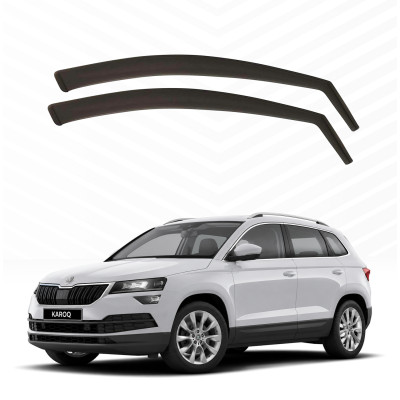 Deflectores de Aire para Skoda Karoq 2018-2026 - derivabrisas